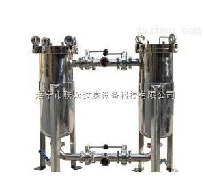 不锈钢双联袋式过滤器