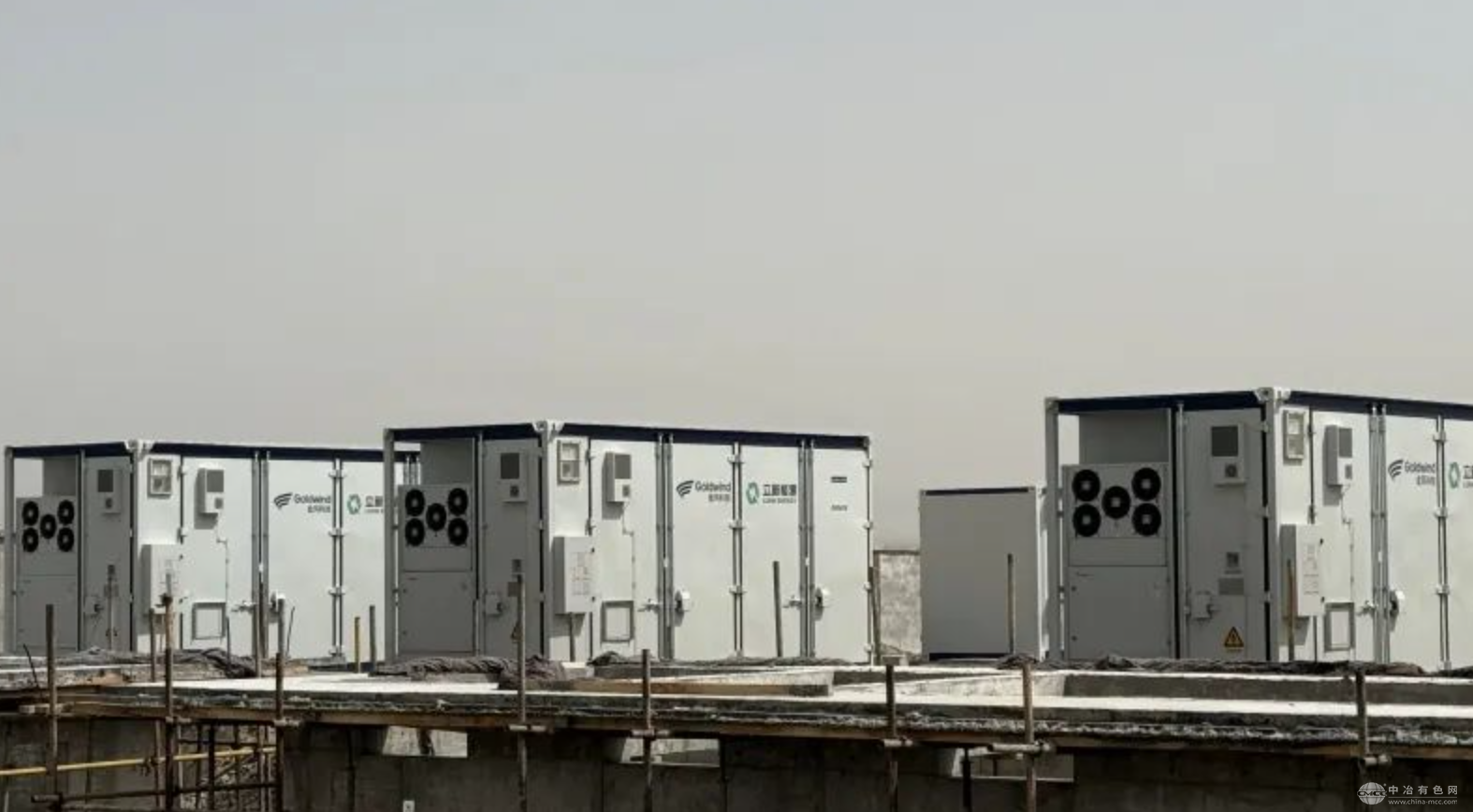 新疆能源立新皮山县200MW/800MWh构网型独立储能项目加速建设
