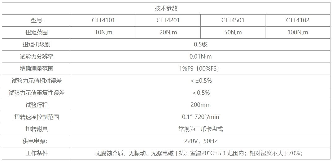 CTT4000微机控制接骨螺钉扭转试验机