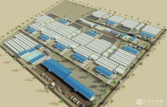 沙特达维2GW光伏项目临建工程拉开建设帷幕