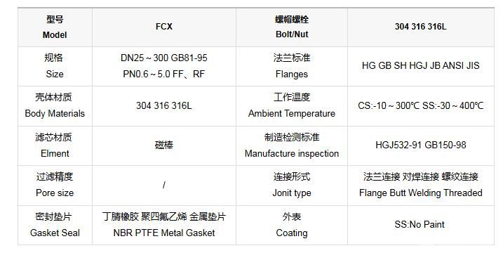 磁性过滤器