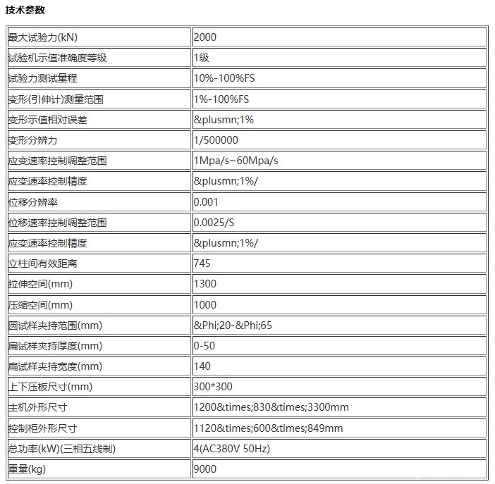 SHK-A208液压全自动万能材料试验机