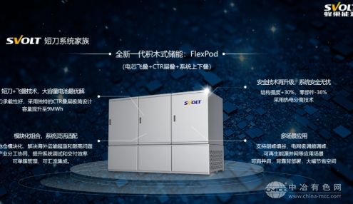 蜂巢能源发布新一代FlexPod积木式储能系统：叠变创芯，储势未来