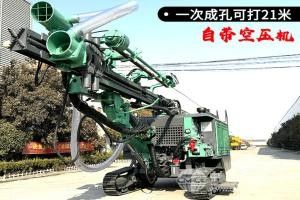 露天矿用爆破孔潜孔钻车
