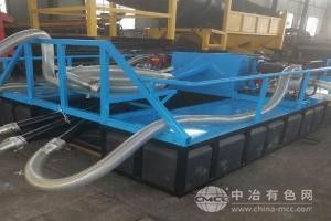 小型水上砂泵淘金船