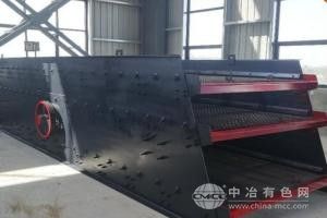 大型重型棒条式椭圆轴水平筛