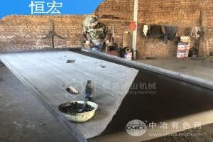 双曲波150槽玻璃钢细砂矿用摇床