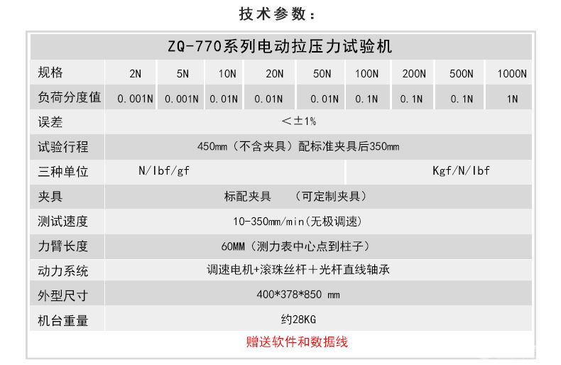 ZQ-770-4FPC面板拉力试验机 拉力测试仪