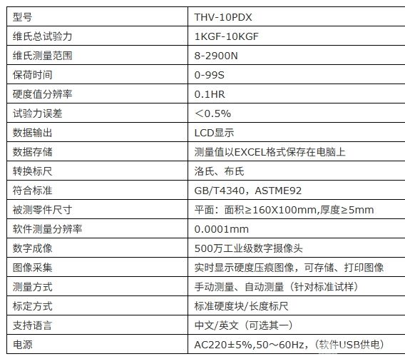 THV-10PDX便携式高精度薄样品维氏硬度计
