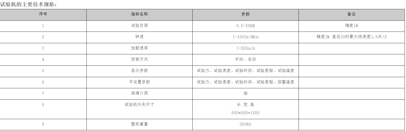 微机控制轴承摆动疲劳试验机