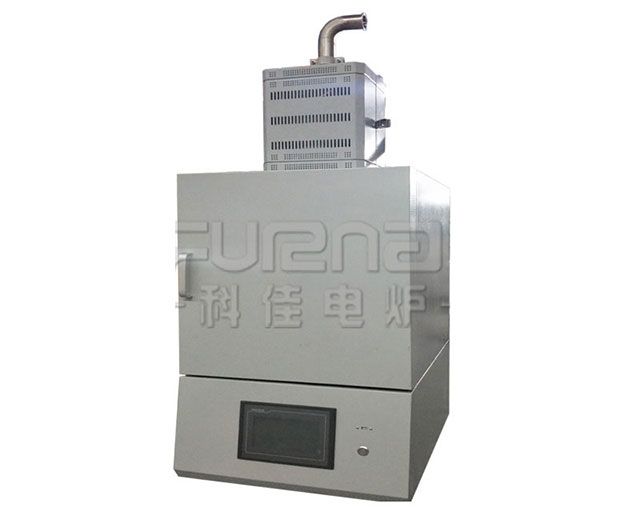 1700℃带废气燃烧处理箱式炉