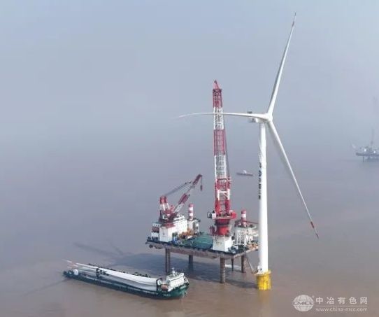 单台风机39小时完工！金山海上风电一期项目刷新三航安装新纪录