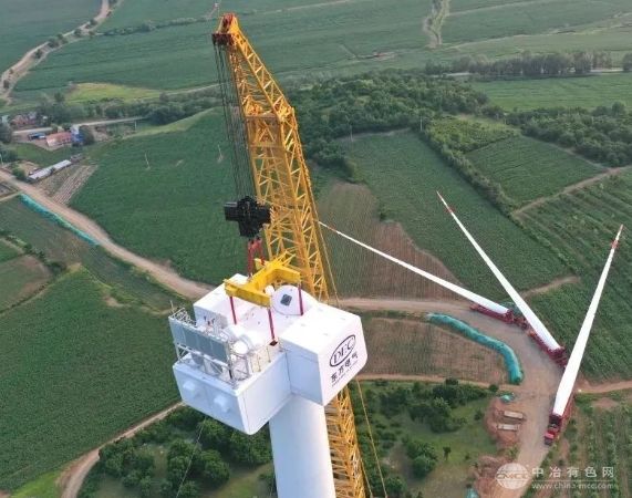 扎兰屯100万千瓦风电储能工程北区70万建设进展顺利