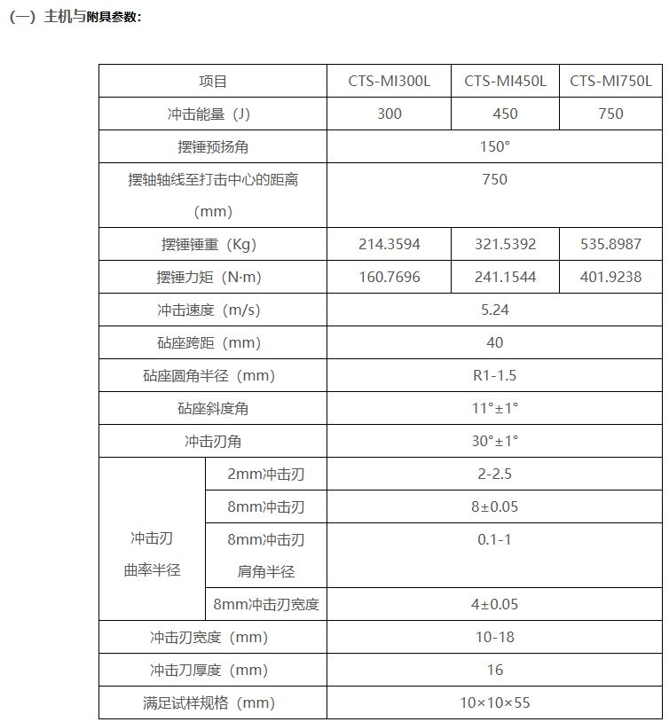 CTS-MI300/450/750L微机控制摆锤式低温自动冲击试验机