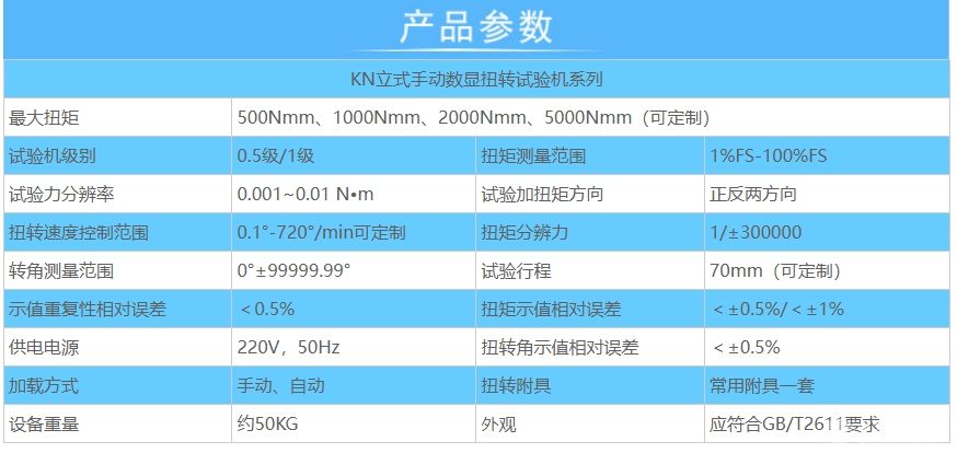 立式500n.mm-5Nm手动数显扭转试验机