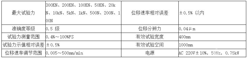 电子式万能试验机