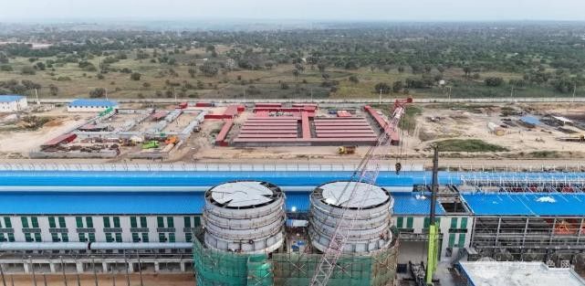 华通安哥拉电解铝项目关键设施钢结构封顶 中企海外建设再获突破