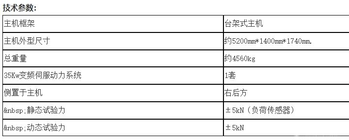 ZCPL-1:3制动器惯性试验台