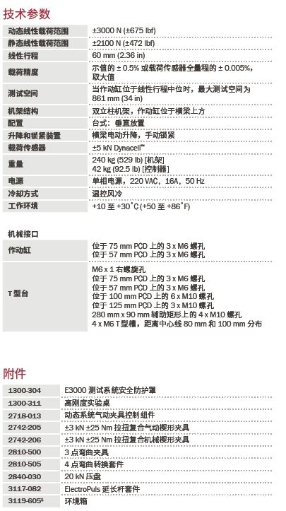 全电子动静态疲劳试验系统