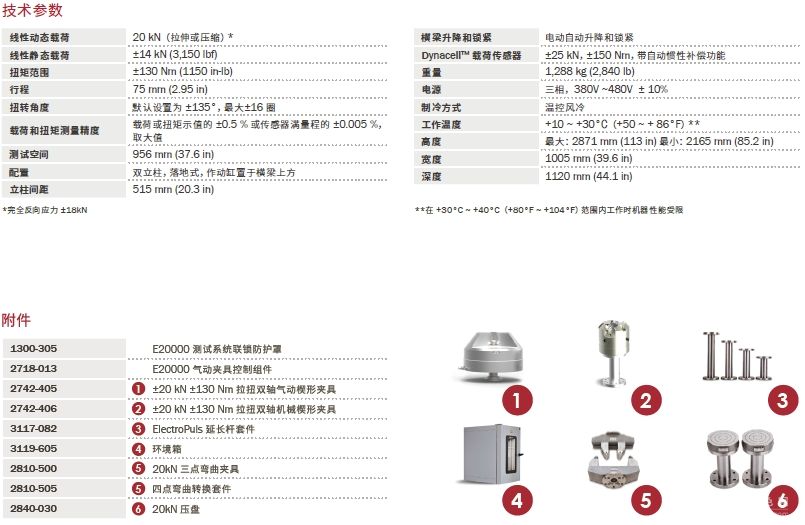 拉扭双轴全电子动静态疲劳试验系统