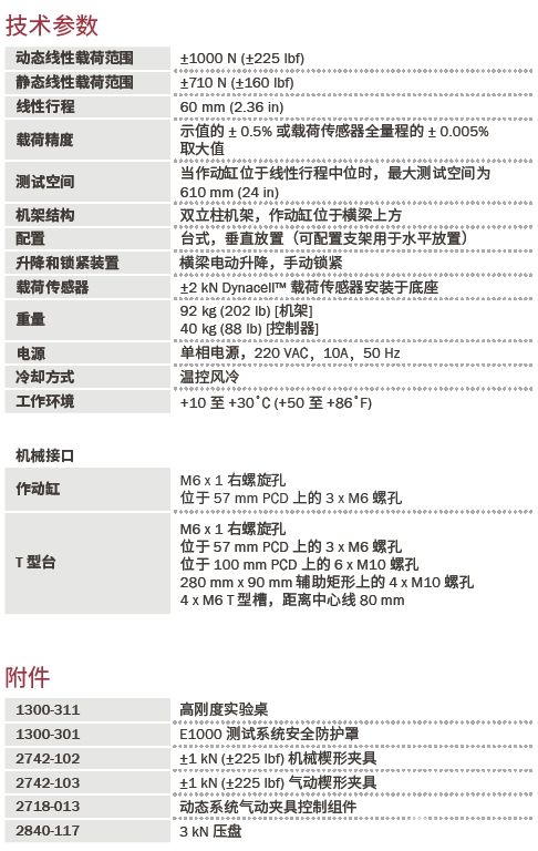 全电子动静态疲劳试验系统