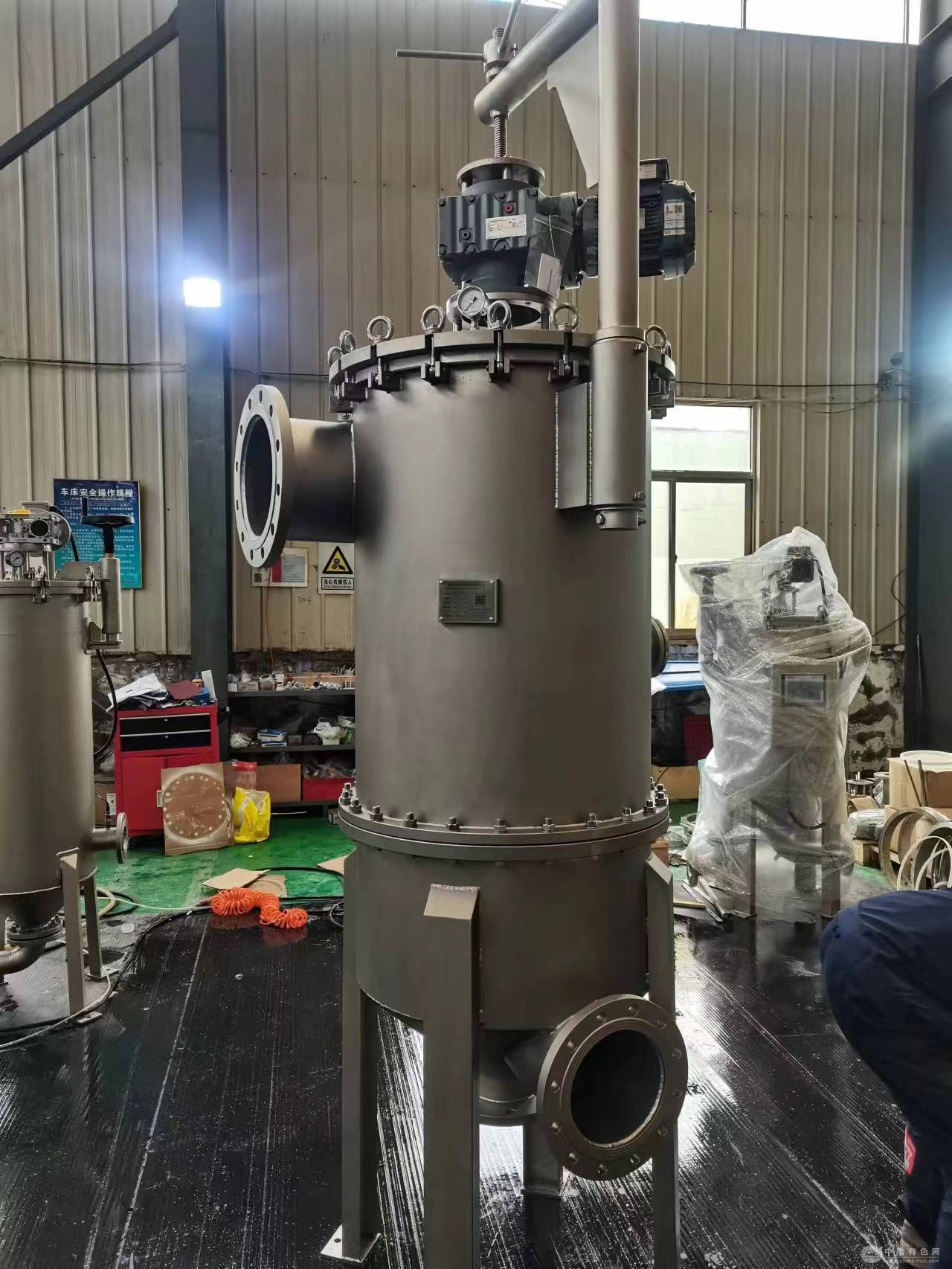 智能化不锈钢全自动刷式自清洗过滤器