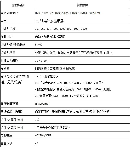半自动显微维氏硬度计