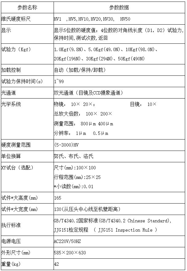 手动转塔型维氏硬度计