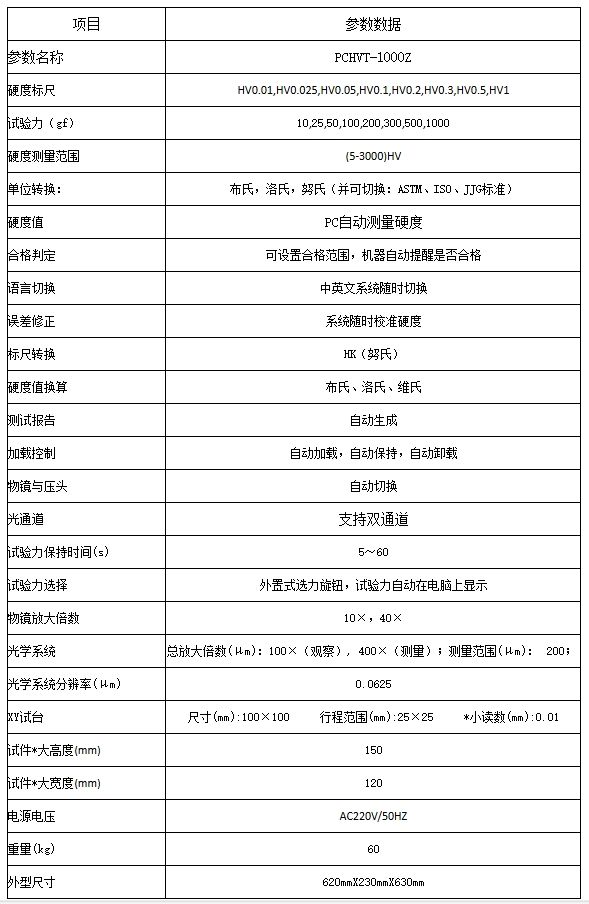 集成智能化视觉硬度计