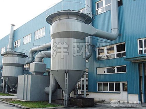 机械回转微震反吹扁袋除尘器