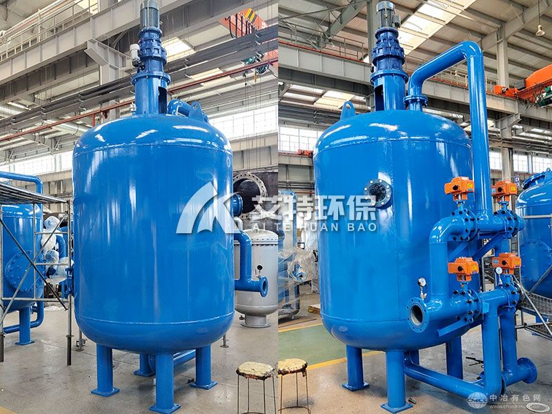 钢厂浊环水纤维球过滤器