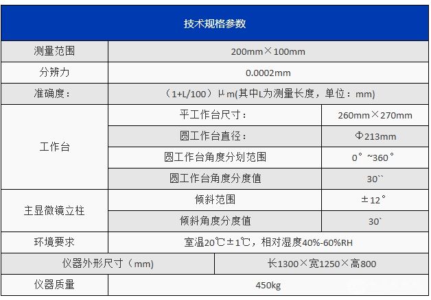 微机型万能工具显微镜