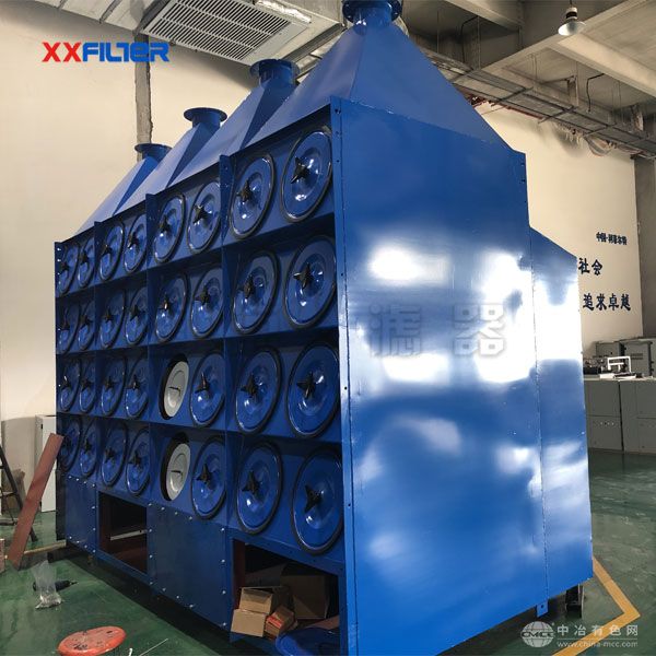 10000m³/h煤矿行业滤筒除尘器