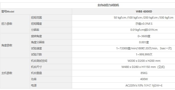 WBE-6300D全自动扭力试验机