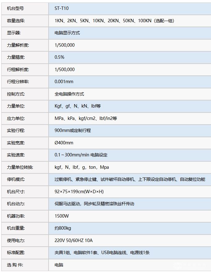棒材万能拉力试验机