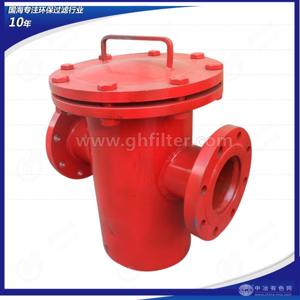 直通平底式篮式过滤器