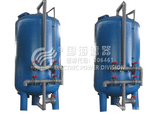 150吨碳钢多介质过滤器