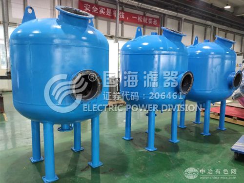 碳钢衬塑浅层砂过滤器