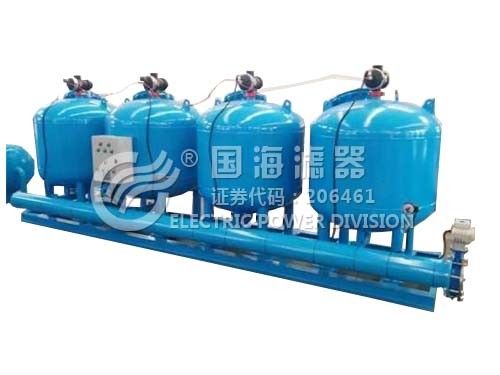 二沉池污水浅层砂过滤器