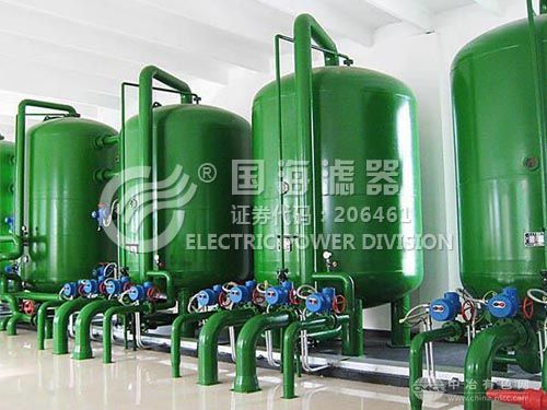 PLC控制石英砂过滤器