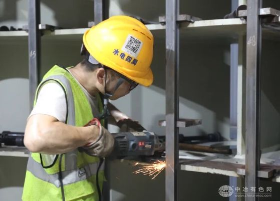 肇庆抽水蓄能电站4号机组定位筋安装焊接顺利完成