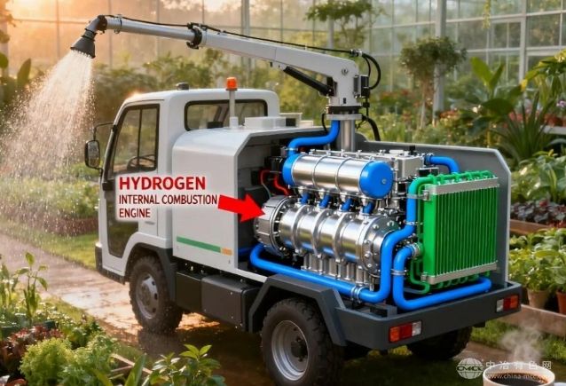 氢能2.0T动力赋能！氢成绿动新款洒水车重塑园林绿化零碳作业标准