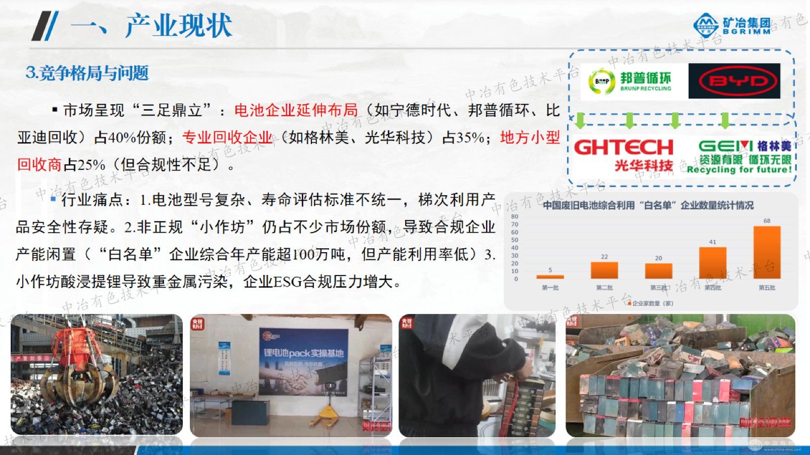 废旧动力电池循环利用技术现状及发展趋势