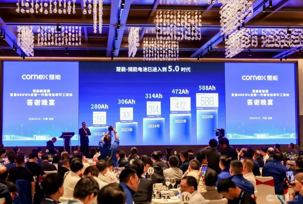 楚能重磅推出588Ah储能专用电池，开启大容量储能新纪元