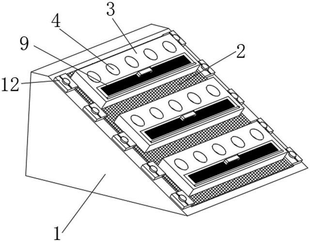 用于矿山修复的护坡种植网