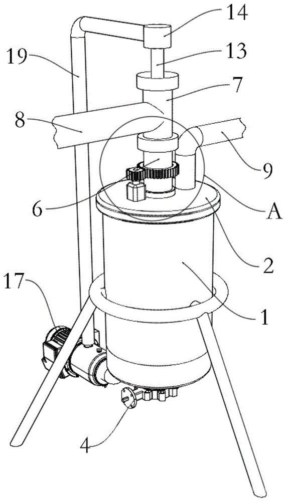 冶金废气收尘处理装置