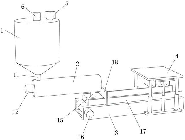 利用窑渣生产高硅砖的装置