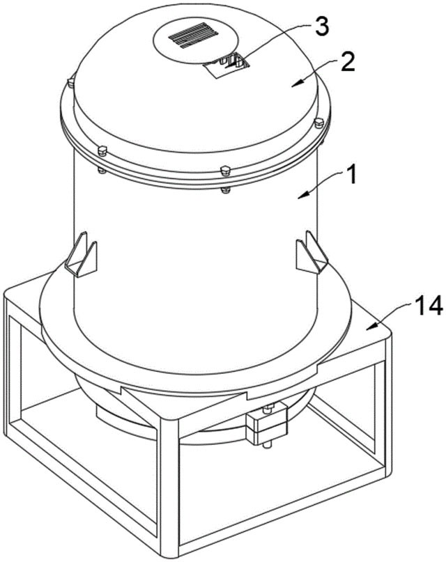 硅锰合金冶炼用烘干装置