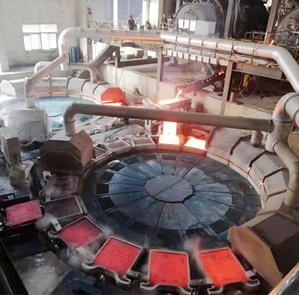 全自动圆盘定量浇铸机