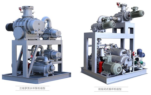 罗茨水环机组